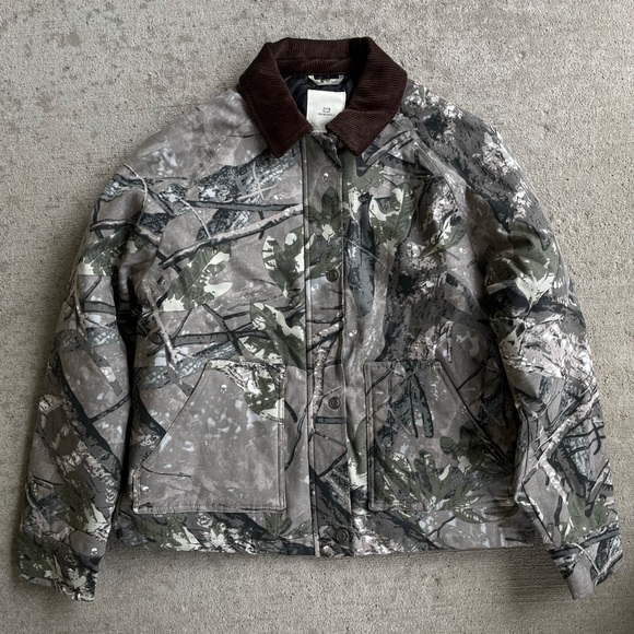 Thread & Supply camo chore barn coat jacket hunting style corduroy NWT - Picture 1 of 3